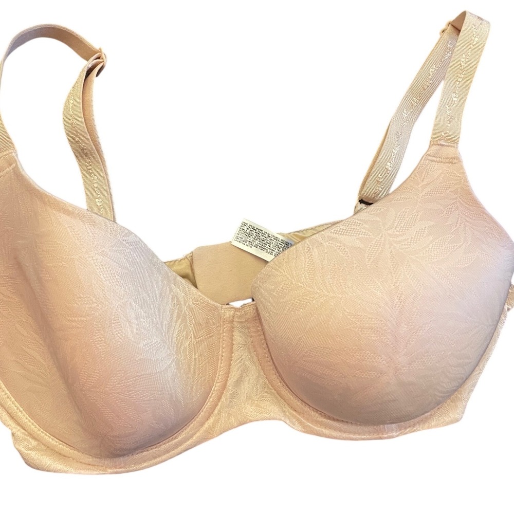 🌹Wacoal 853307 Inside Edit Seamless Contour Underwire Bra Beige Size 32D